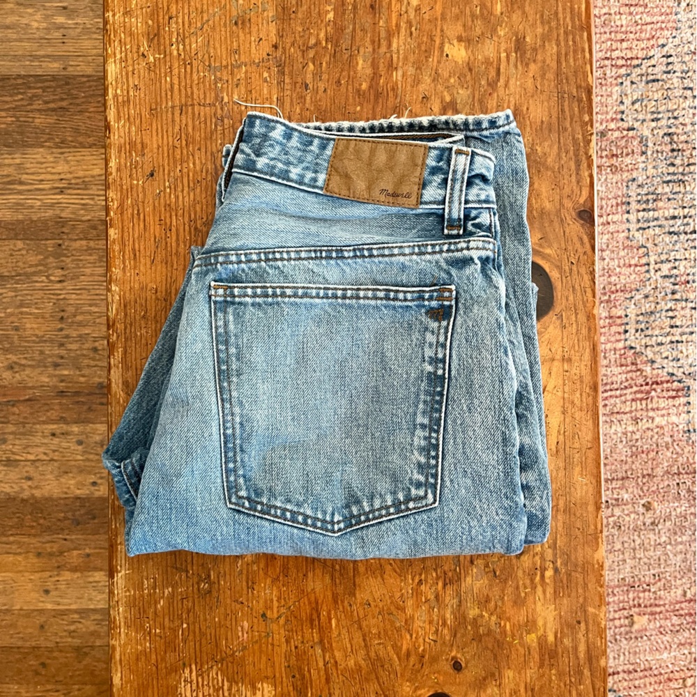 Madewell 90’s Curvy Straight Jean